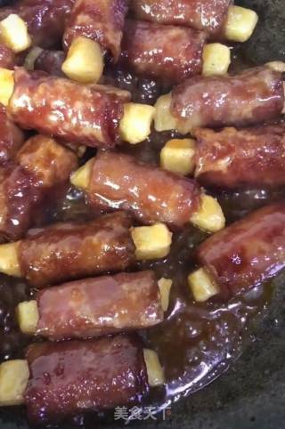 糖醋培根土豆卷的做法步骤：11