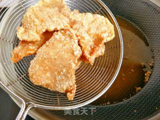 糖醋里脊肉片的做法步骤：7
