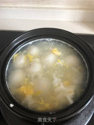 酒酿蛋汤圆的做法步骤：5