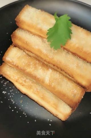 酥脆蜜糖吐司的做法步骤：7