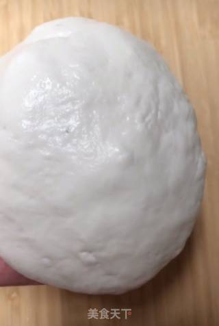 豆沙芝麻糯米饼的做法步骤：2