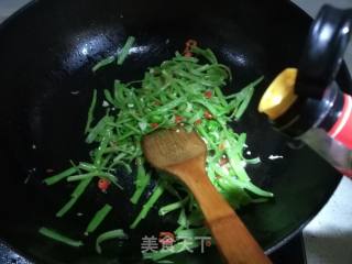 辣炒空心菜梗的做法步骤：9