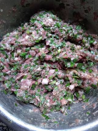 蒸韭菜馅馄饨的做法步骤：4
