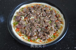 牛肉彩椒披萨的做法步骤：18