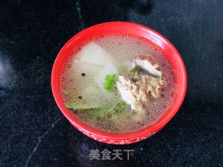 排骨萝卜汤的做法步骤：6