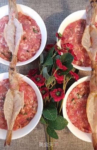 肉馅虾蛋煲的做法步骤：7