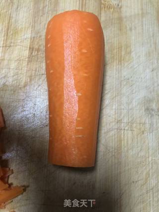 胡萝卜牛肉粥的做法步骤：2