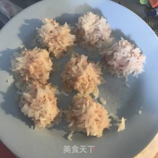 珍珠藕丸子的做法步骤：13