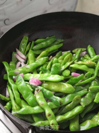 油豆角烧茄子的做法步骤：5