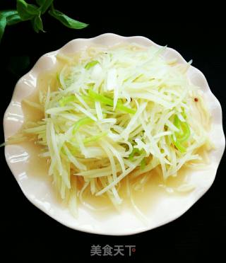 青椒土豆丝的做法步骤：7