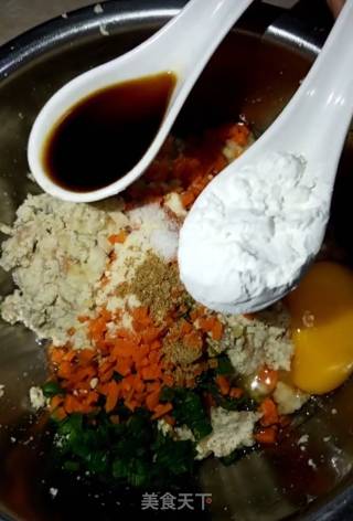 清蒸豆腐丸子的做法步骤：5