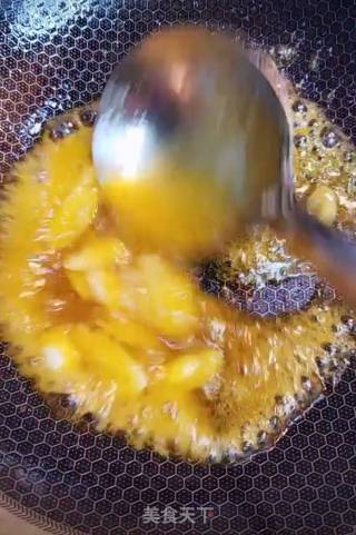 橙汁溜肉段的做法步骤：14