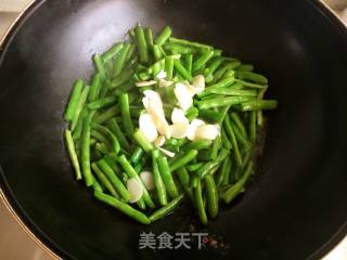 清炒四季豆的做法步骤：7