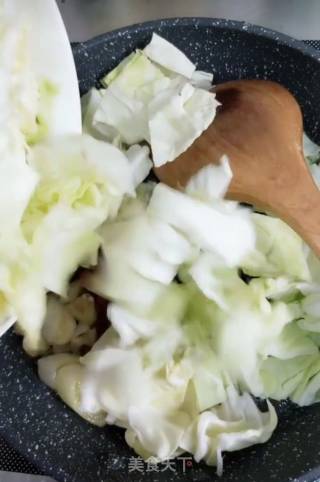 烧圆白菜的做法步骤：6