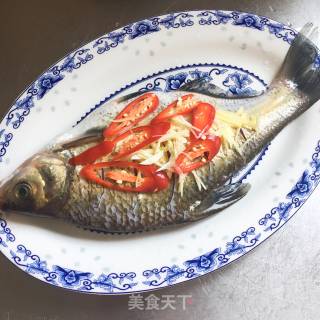 蒸鳊鱼的做法步骤：4