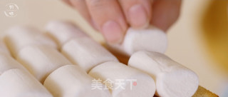 会拉丝的棉花糖吐司，早餐新玩法！的做法步骤：3