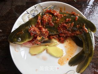 酱蒸昂刺鱼#蒸菜#的做法步骤：3