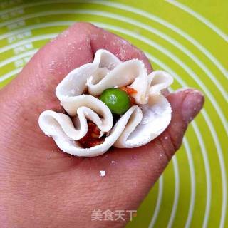 肉末杂蔬烧卖的做法步骤：5