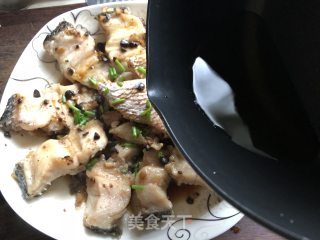 豆豉蒸黑鱼骨#蒸菜#的做法步骤：13