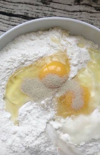 油炸豆沙包的做法步骤：1