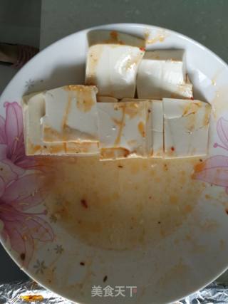鲜香烤豆腐的做法步骤：2