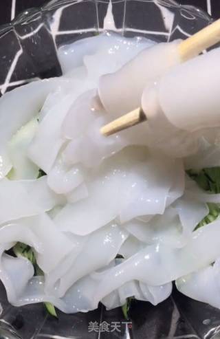 黄瓜拉皮的做法步骤：3
