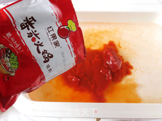 夏季涮食首选【浓汤红番茄火锅】的做法步骤：6