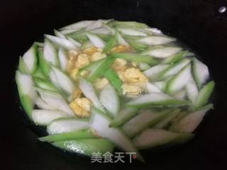 丝瓜鸡蛋汤的做法步骤：5
