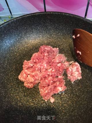 肉末蒸内脂豆腐的做法步骤：3