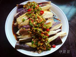 蒸菜一一蒸茄子的做法步骤：7
