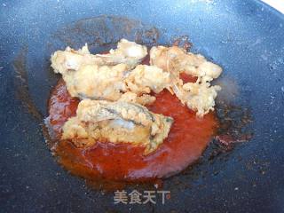 茄汁鱼块的做法步骤：6