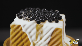 珍珠奶茶厚吐司的做法步骤：12