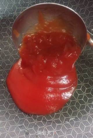 糖醋里脊的做法步骤：10