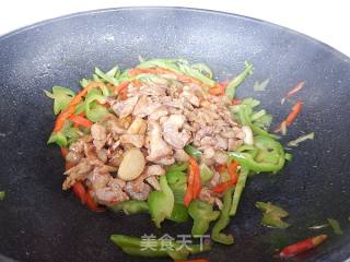 辣椒炒肉丝的做法步骤：9
