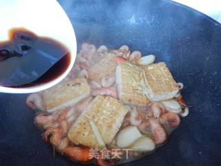 河虾焖豆腐的做法步骤：8