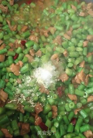 豇豆炒肉末的做法步骤：12