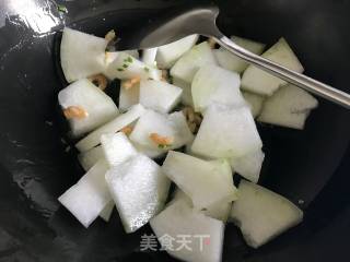 冬瓜海米汤的做法步骤：3