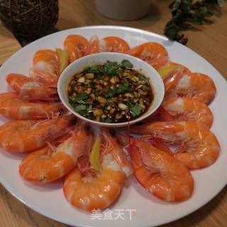 白灼虾的做法步骤：3