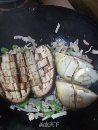 蔬菜烧茄子的做法步骤：7