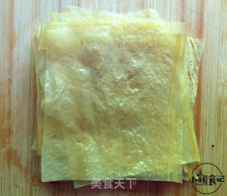 豆皮春卷-蒸菜的做法步骤：1
