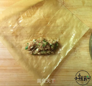豆皮春卷-蒸菜的做法步骤：4
