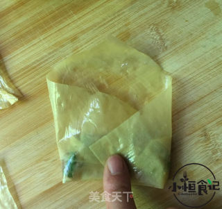 豆皮春卷-蒸菜的做法步骤：5