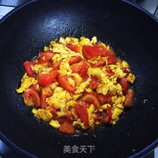 番茄炒鸡蛋的做法步骤：10