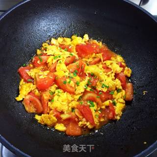番茄炒鸡蛋的做法步骤：11