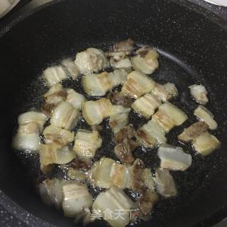 莴笋回锅肉的做法步骤：7