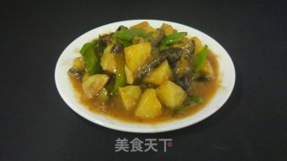 快手小炒-地三鲜的做法步骤：15
