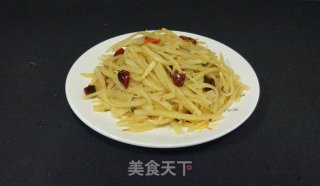 酸辣土豆丝的做法步骤：13