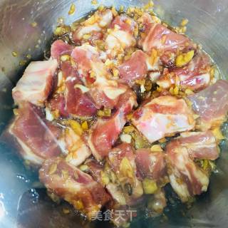 蒜末蒸排骨的做法步骤：6