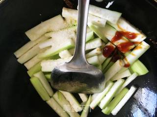 清炒瓠子的做法步骤：4