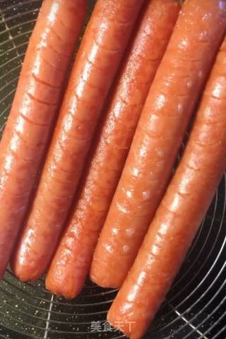 美味炸火腿的做法步骤：4
